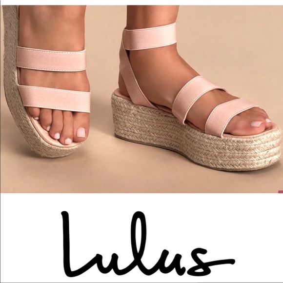 Lulus Shoes - 🔥HP🔥NWT LULU’S Rayney Nude Espadrille Sandals